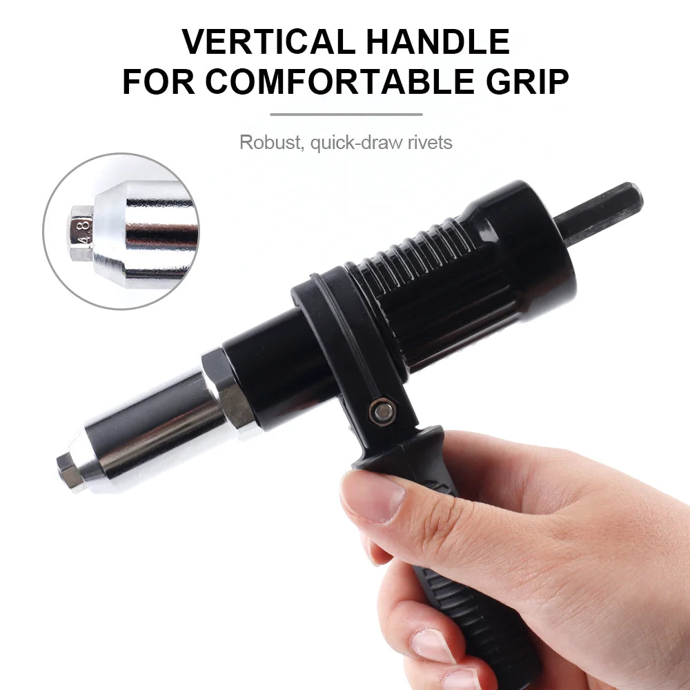 π§ Rivet Gun Drill Adapter β Turn Your Drill into a Power Riveting Tool