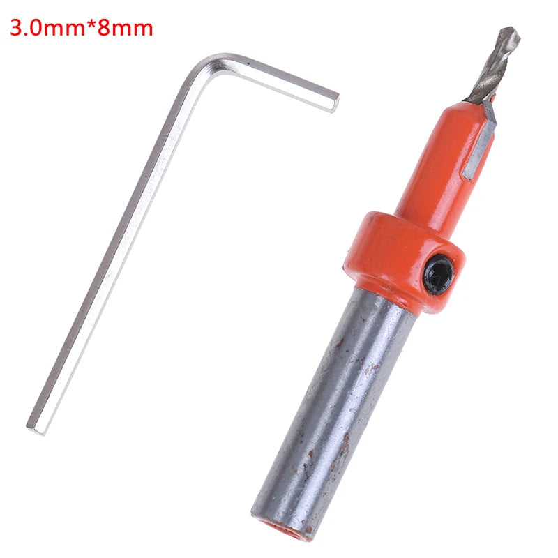 HSS Wood Countersink Drill Bit – Precision Chamfer & Pilot Hole Tool
