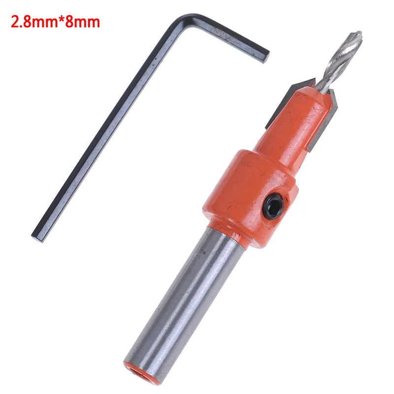 HSS Wood Countersink Drill Bit – Precision Chamfer & Pilot Hole Tool