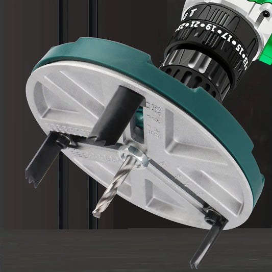 Adjustable Multi‑Diameter Hole Saw (45–130 mm) – Precision Wood & Drywall Opener